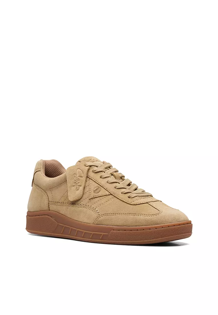 Discount on Clarks  shoes - SKU: Craft Rally Ace Sneakers Dark Sand