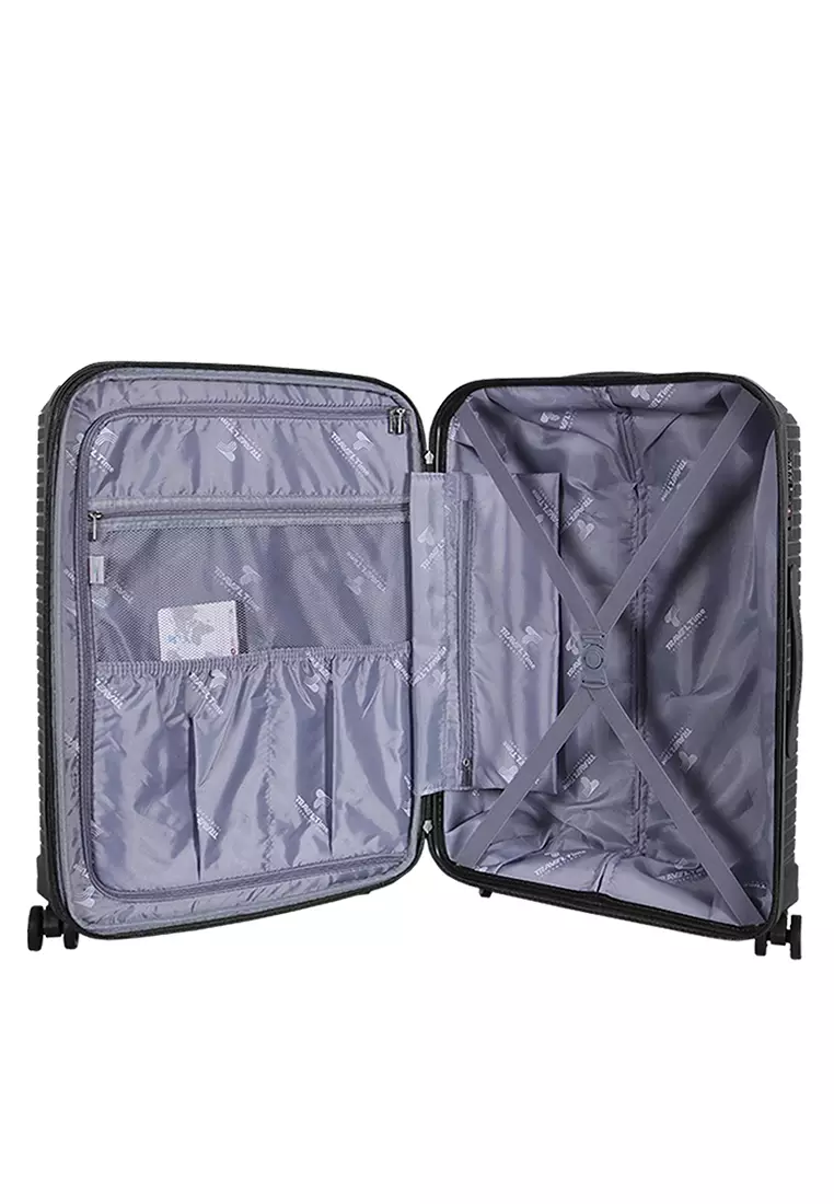 Travel Time Koper 24 inci HY823-24 Black