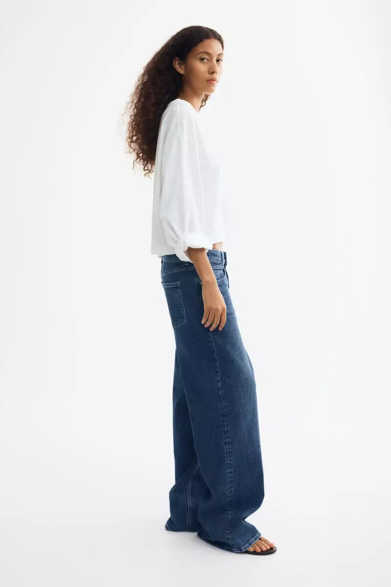 Wide High Waist Jeans