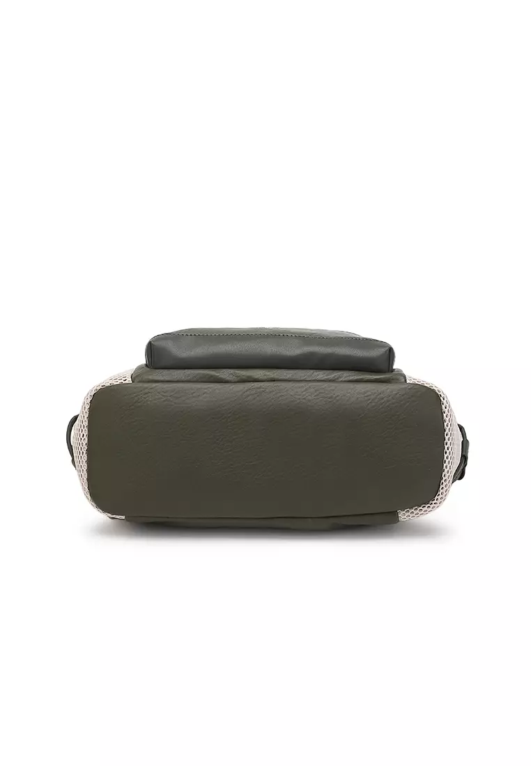 Women's Top Handle Bag / Sling Bag / Crossbody Bag (Tas Selempang / Tas Tangan) - Hjau