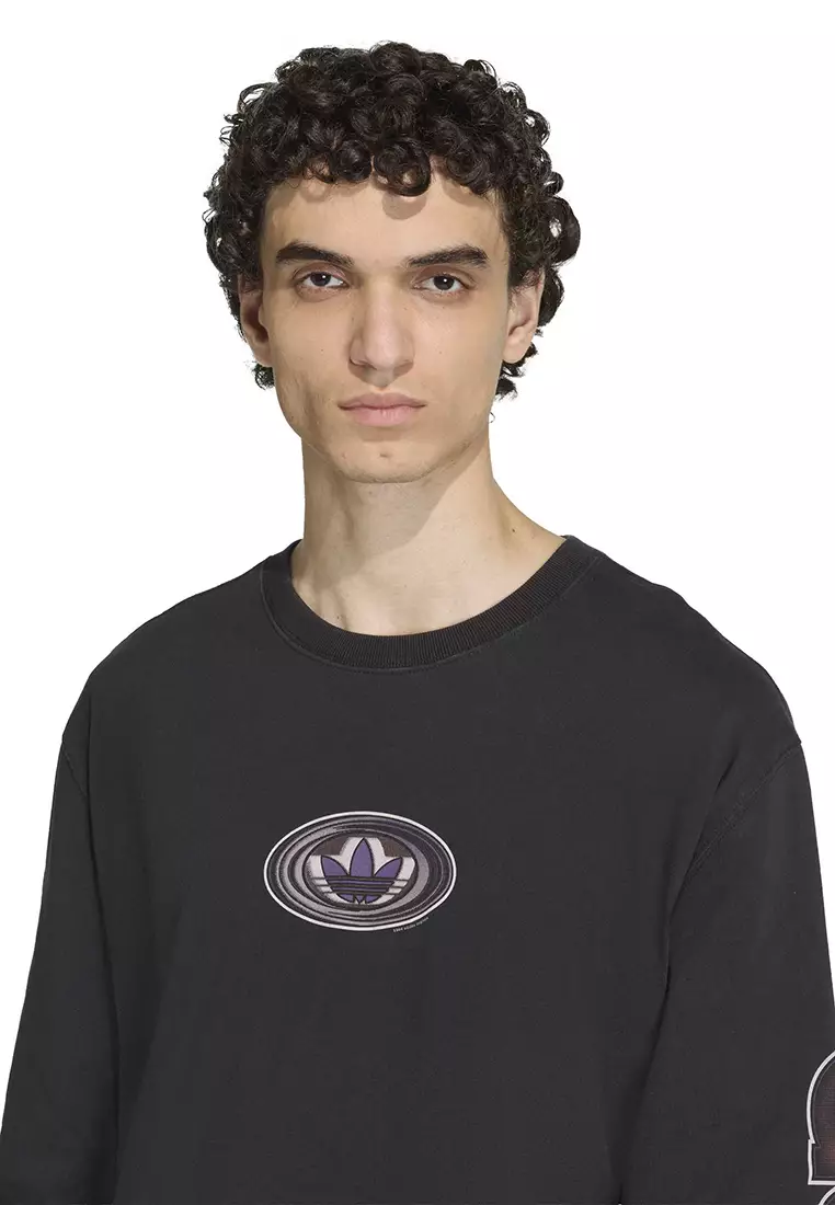 Buy ADIDAS 90s Alternative Sport Archive Graphic Long Sleeve Tee