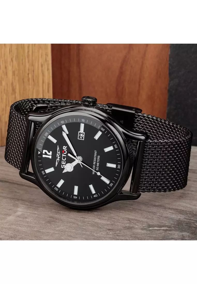 【Online Exclusive】 Sector 43mm Men's Quartz Watch R3253517026