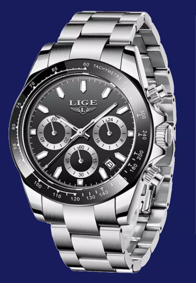 Lige top chronograph watch