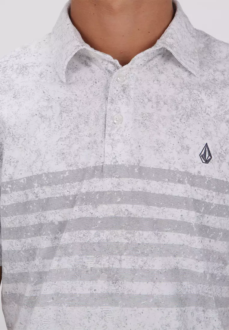 MPL HOFFS SHORT SLEEVE POLO WHITE