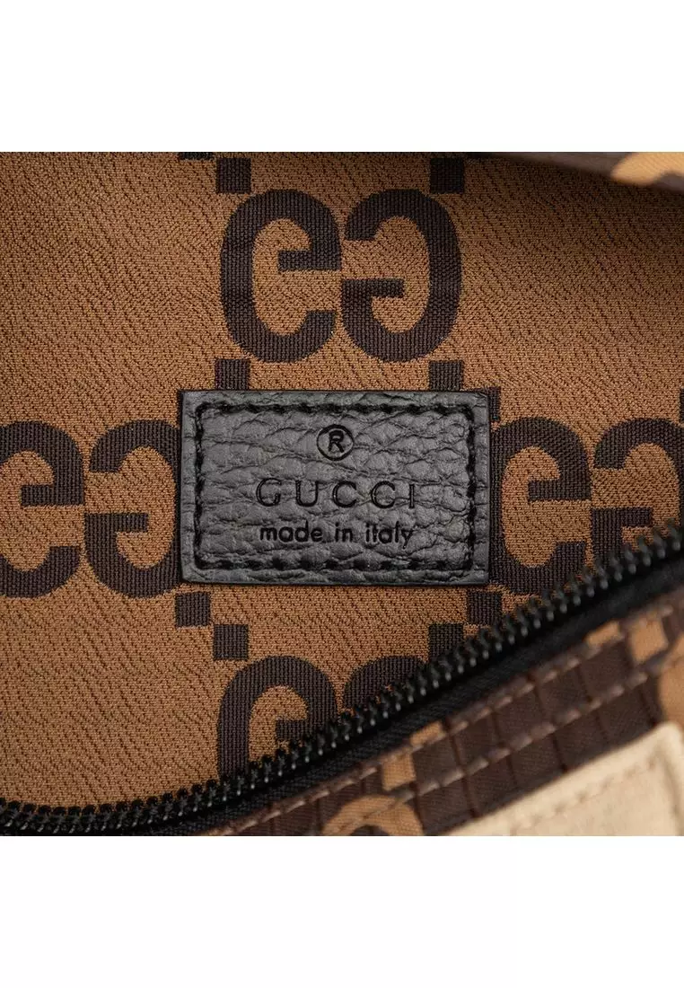 Pre-Loved Gucci Gg Nylon Ripstop Belt Bag