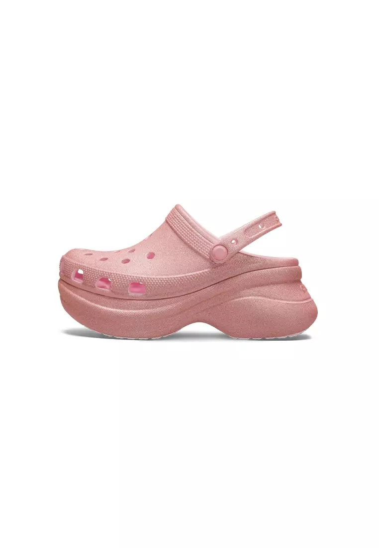 Women's Bae Glitter Clog In Pink Milk