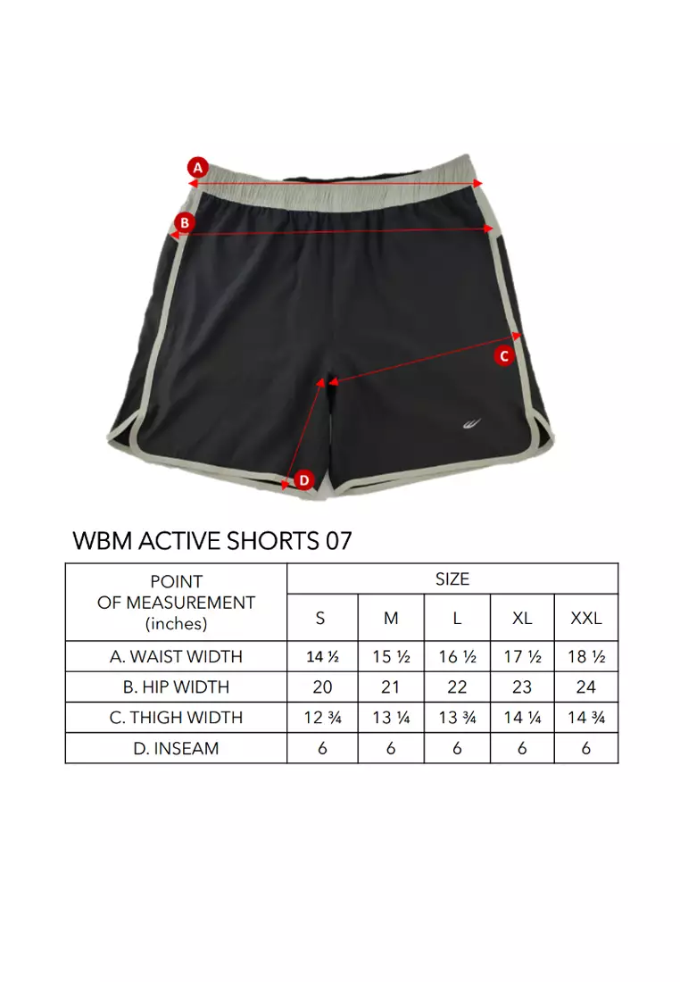 WBM Men's Active Shorts 07