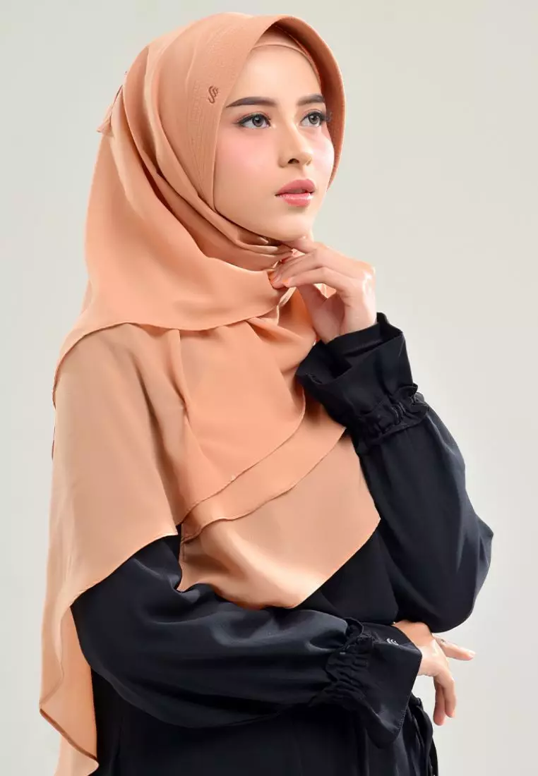 Rabbani - Kerudung Instan Dewasa Zagato - Umber