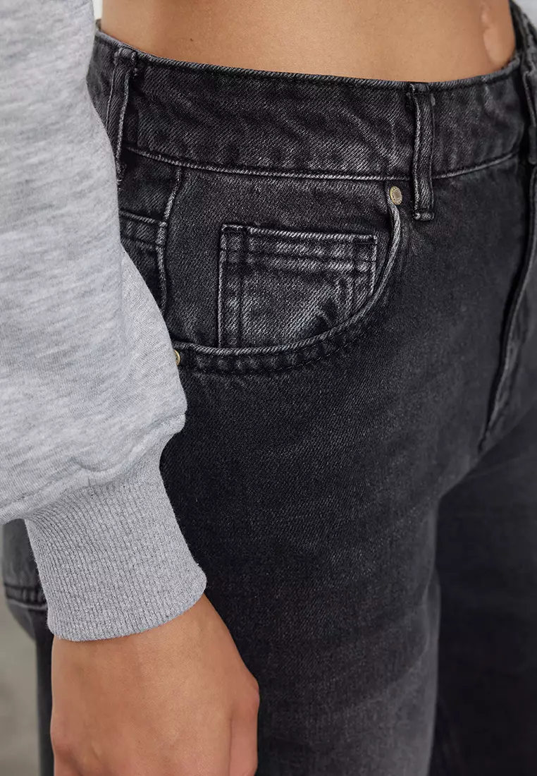 High Waist Extra Wide Leg Jeans