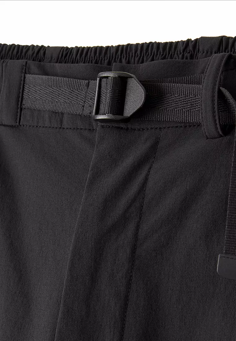 男裝連腰帶束腳褲