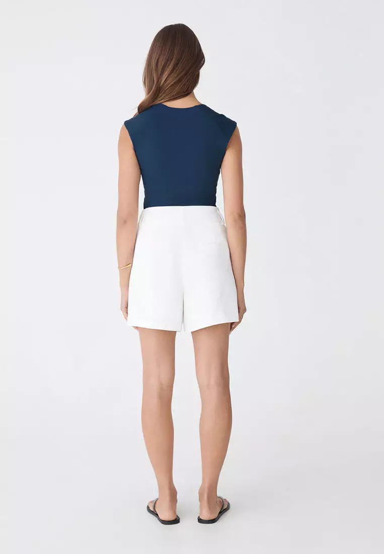 Soho Rounded Square Neck Top