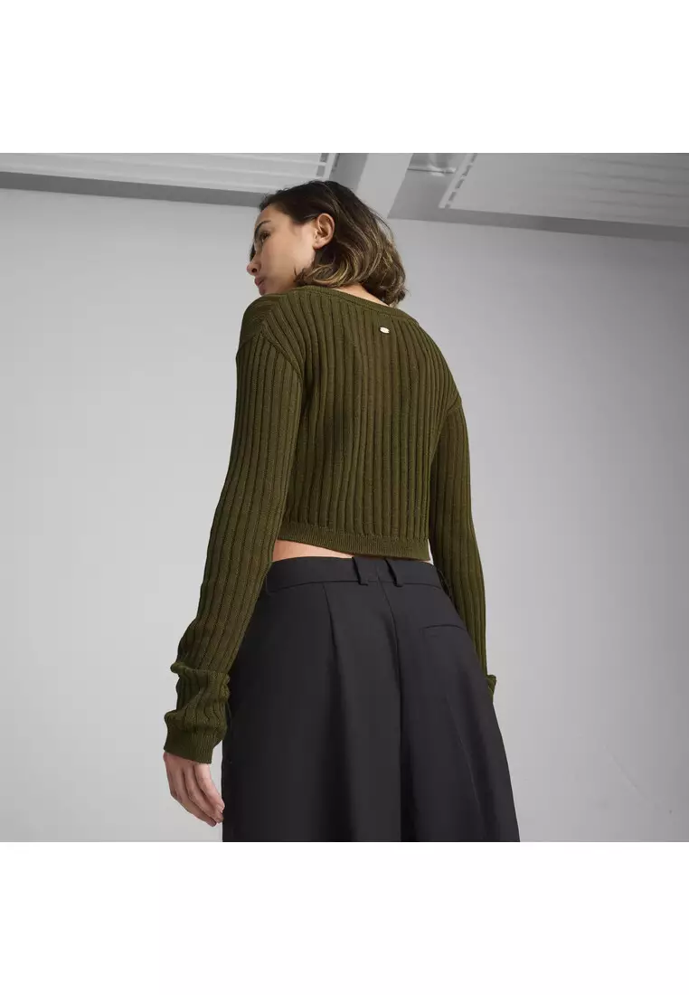 YONA Women's Long Sleeve Knit Top