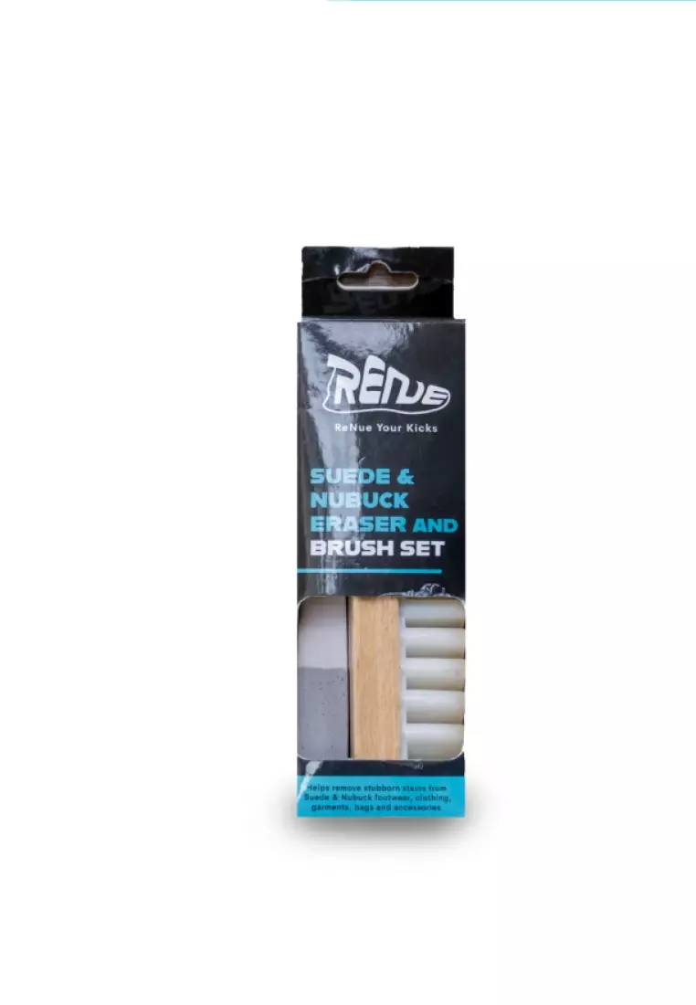 Discount on Renue Premium Cleaner  shoes - SKU: Suede And Nubuck Eraser Brush Set