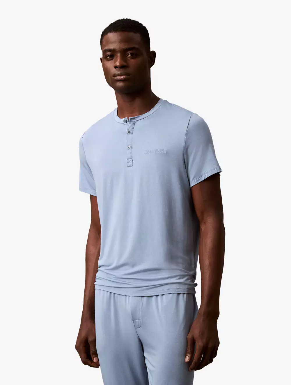 Calvin Klein Underwear - Ultra Soft Modal Henley Sleep T-Shirt