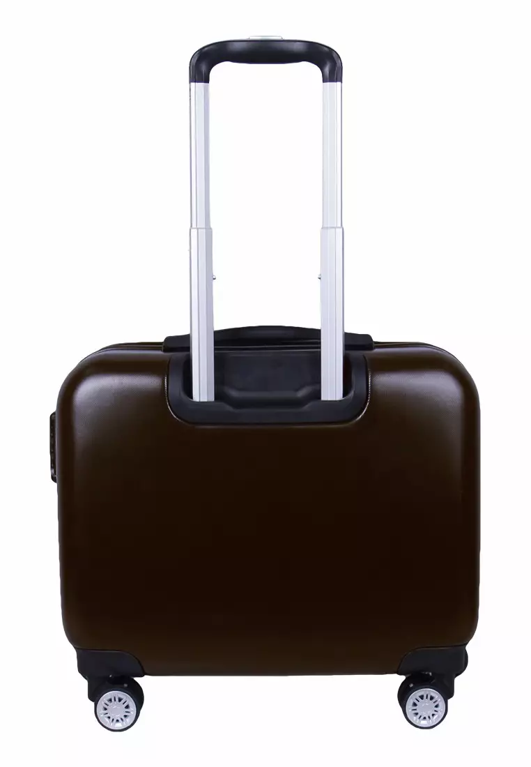 President Cabin Bag Trolley C015 - 18 inch Brown