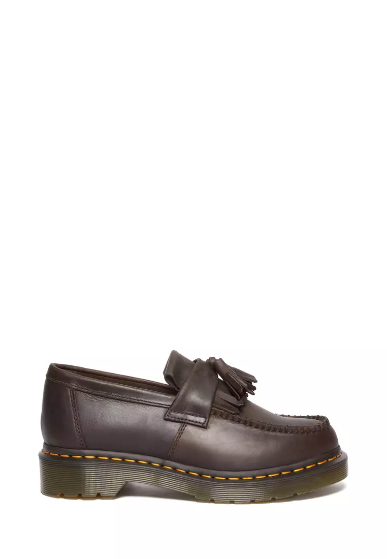 Discount on Dr. Martens  shoes - SKU: Adrian Crazy Horse Leather Tassel Loafers