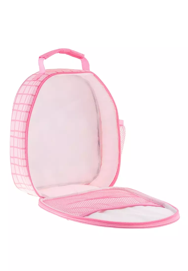 Stephen Joseph All Over Print Charcoal Flower Lunch Bag For Kids