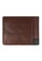 CROSSING brown Crossing Antique Bi-fold Leather Wallet With Coin Pouch - Timber - Cafe 7A54FAC38D4AD7GS_3