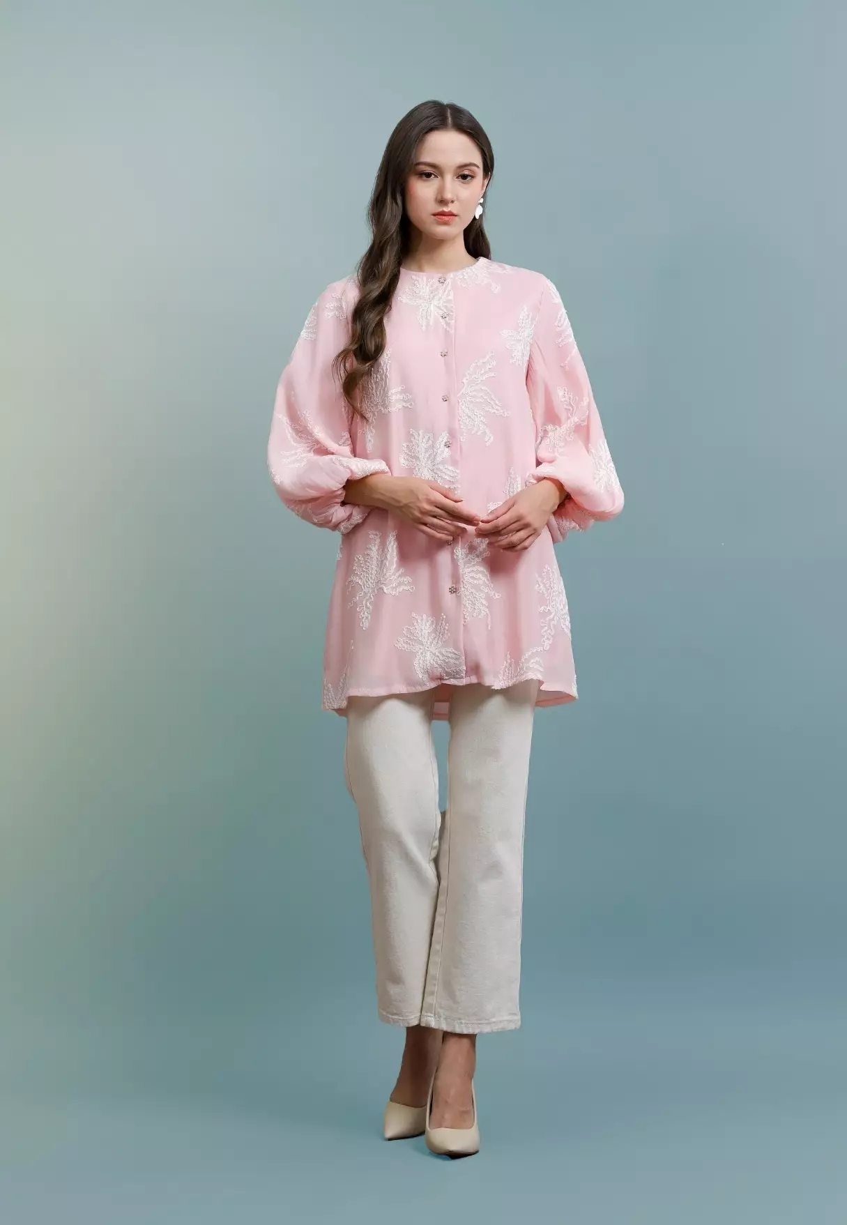 Sena Blouse - Rose