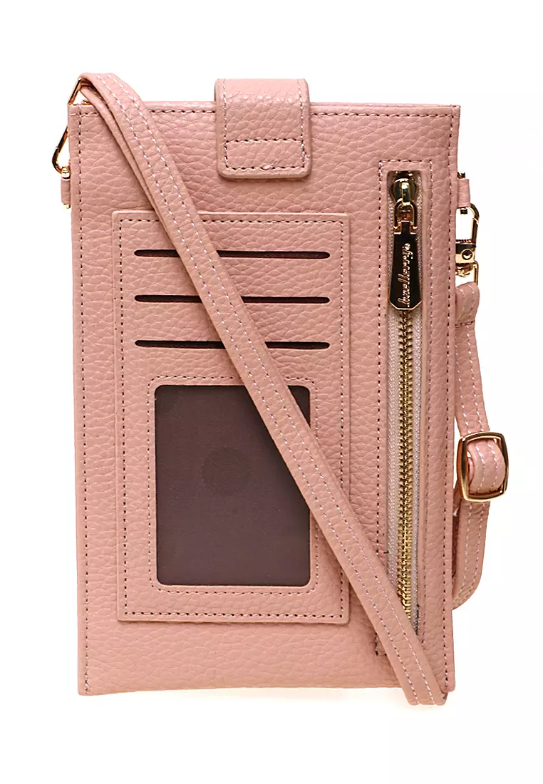 Tas Selempang Wanita Sling Bag Mini Design Dompet Tipis Multifungsi Material Leather Kulit ORIGINAL