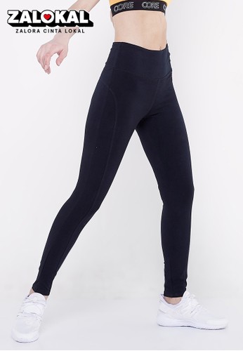 Jual Corenation Active  Okta Legging Black Original 