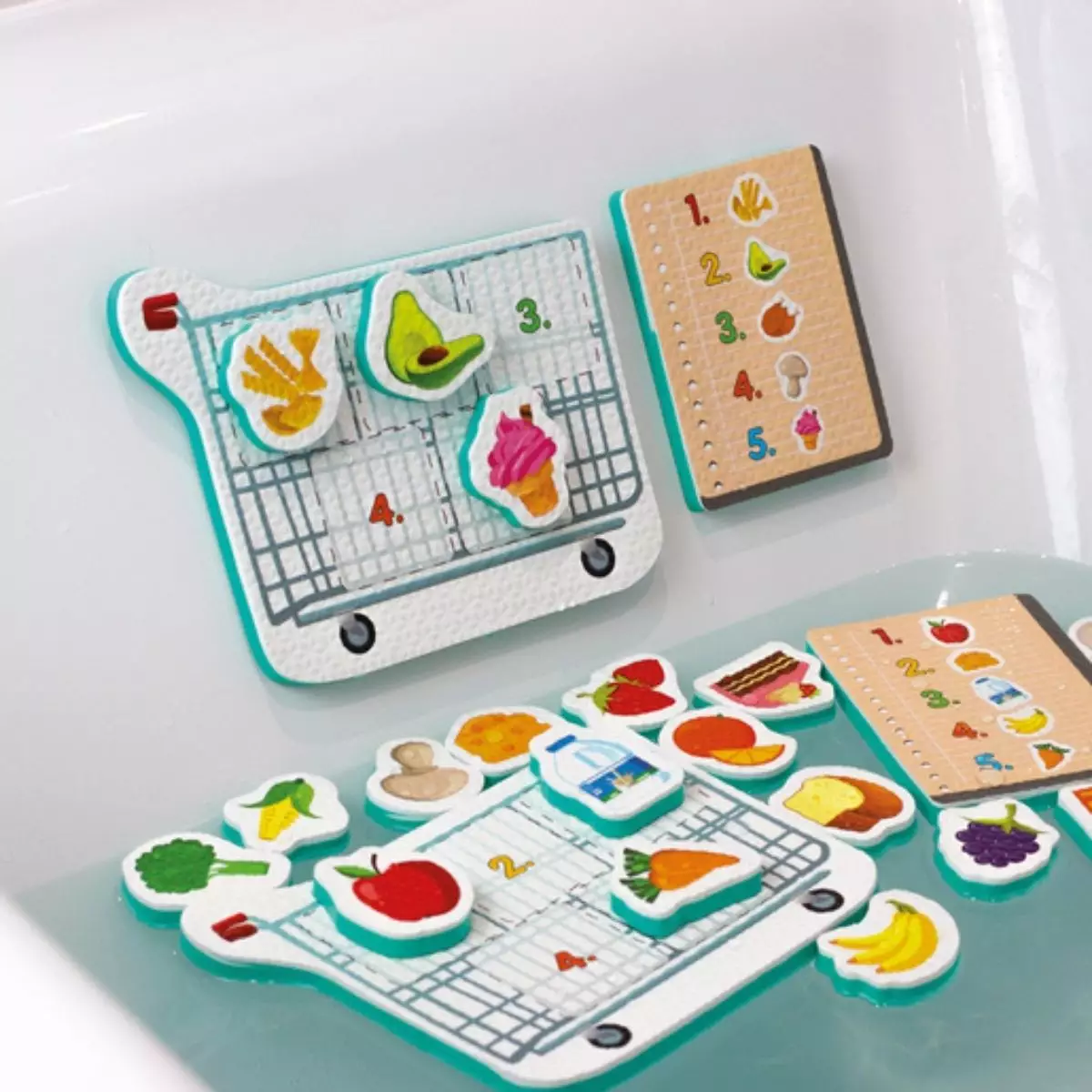 Addo Little Lot Bathime Stickers - Mainan Stiker Kamar Mandi / Bathub Anak