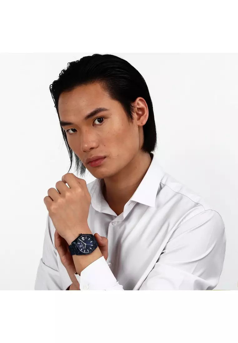 【2 Years Warranty】Maserati Attrazione 43mm Men's Quartz Watch R8853151016