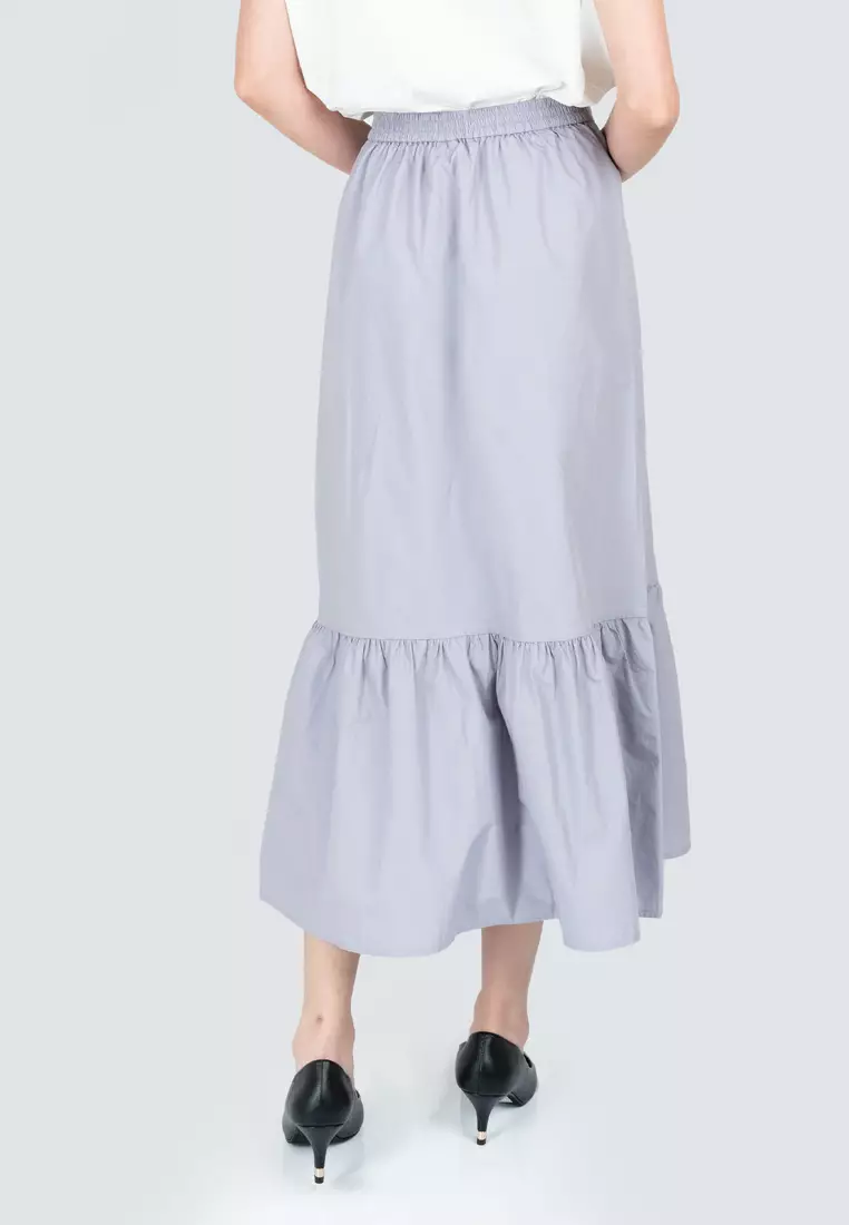 Polo Haus - Women’s Tiered Long Skirt WBLS003