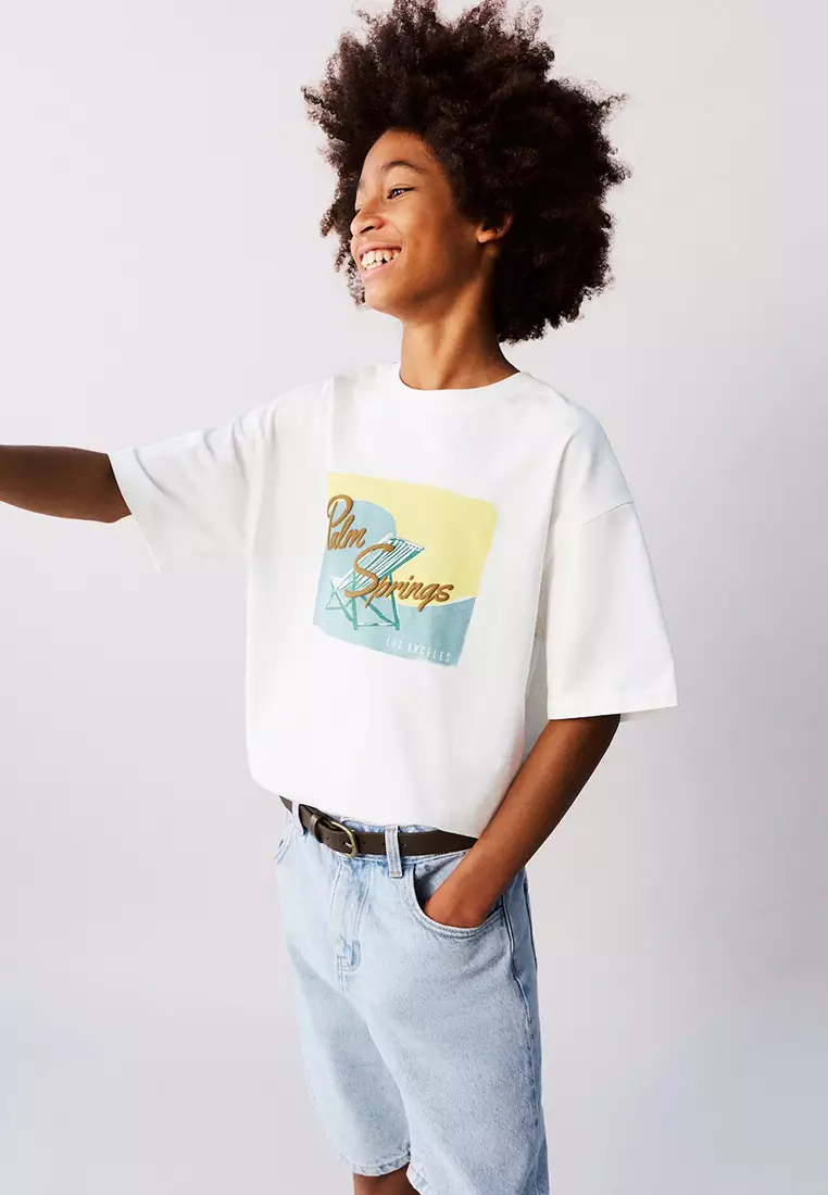 Printed Cotton T-Shirt