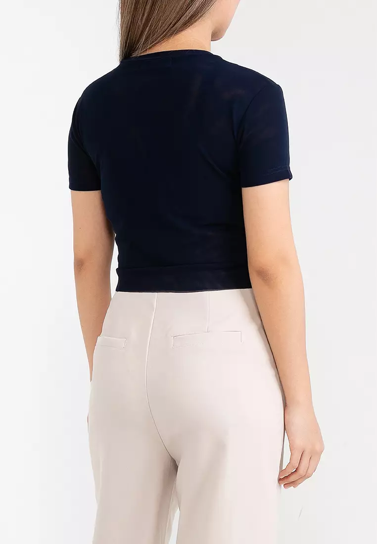 Short Sleeves Fitted Top