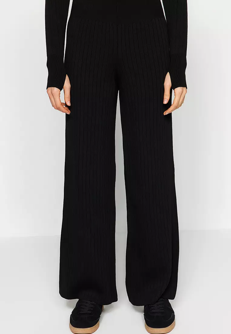 Crop Sweater Top and Pants Set