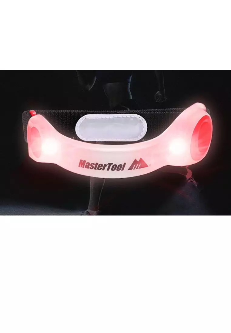 MasterTool LED Armband Light Running Light with Reflective Tape