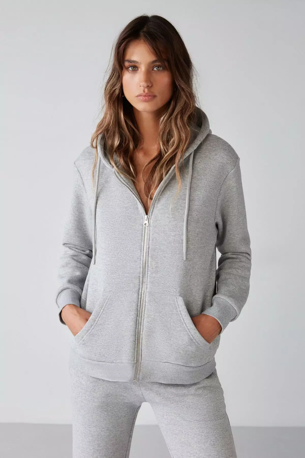 Carlota Relaxed Fit Zip Hoodie