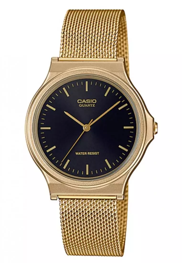 Jam casio hot sale gold wanita