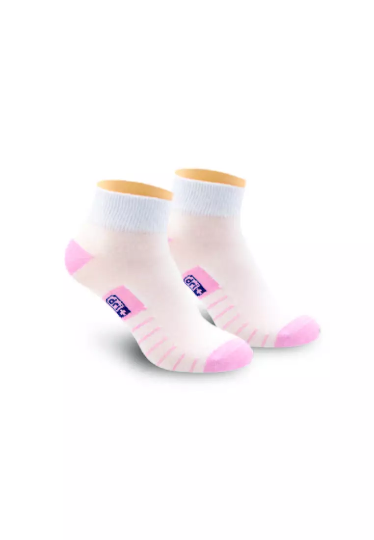 Dri Plus Girls Thin Casual Ankle Socks 3 Pairs in a Pack DGCKG15