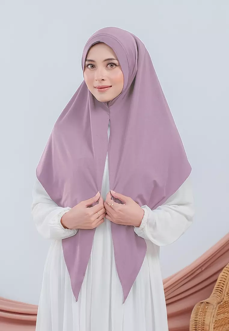 HIJAB INSTAN RANA - PASTEL PURPLE
