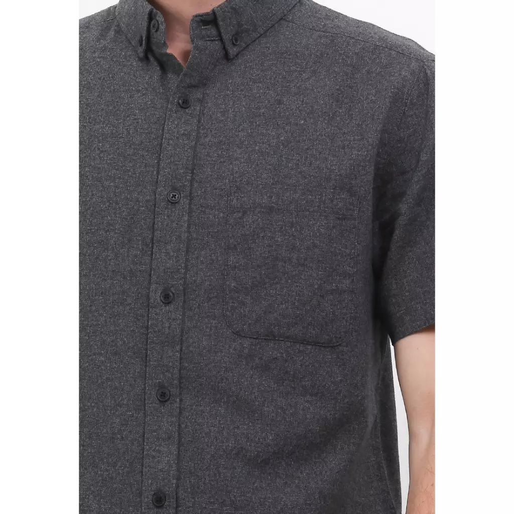 TRIPLE Kemeja Flanel Lengan Pendek Slim Fit (SS 530)