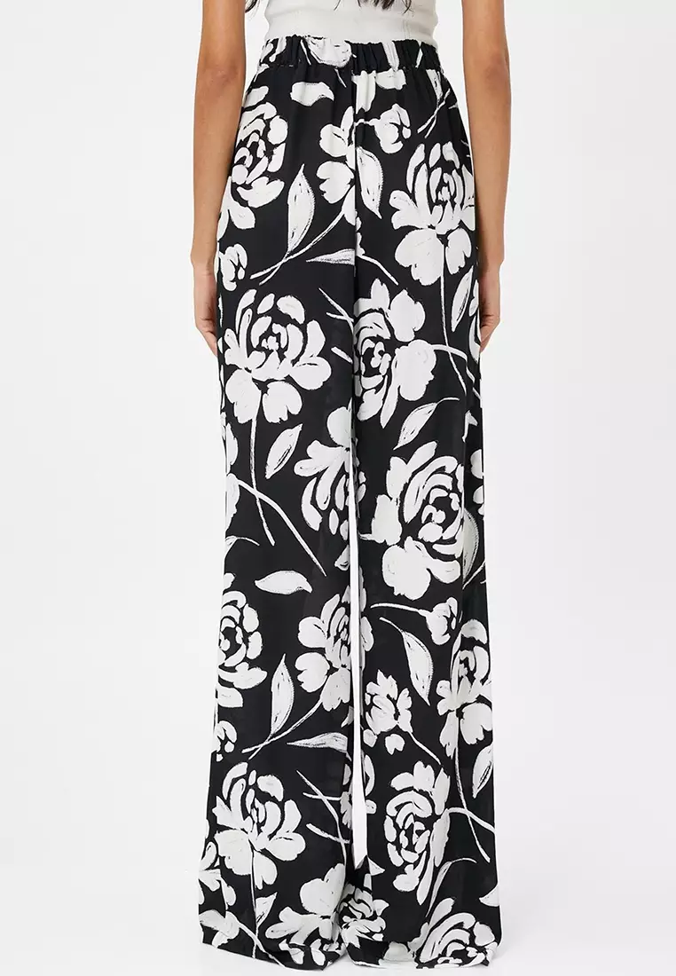 Buy KOTON Palazzo Floral Trousers 2024 Online ZALORA Singapore