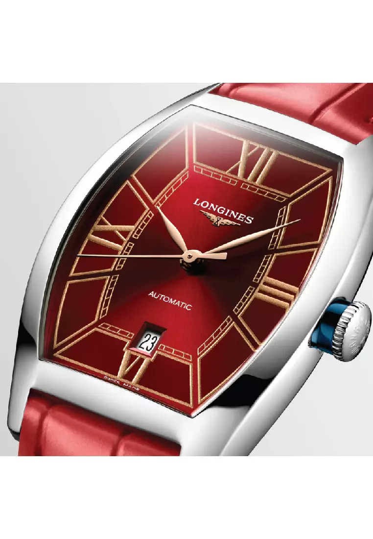 Buy Longines Longines Evidenza Leather Women Watch L21424092