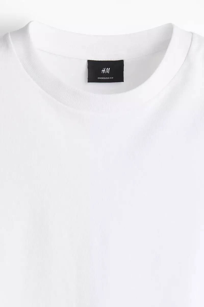 Oversized Fit Long-sleeved jersey top