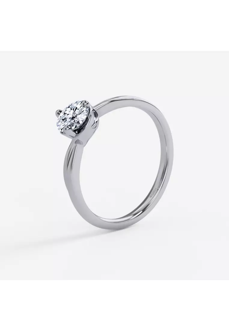 Vinstella Regal Romance Engagement Ring (16 H&A)