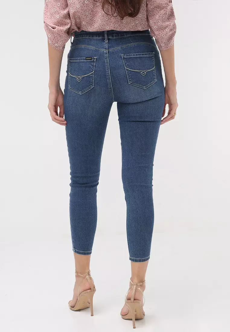 Cropped Skinny High Waist