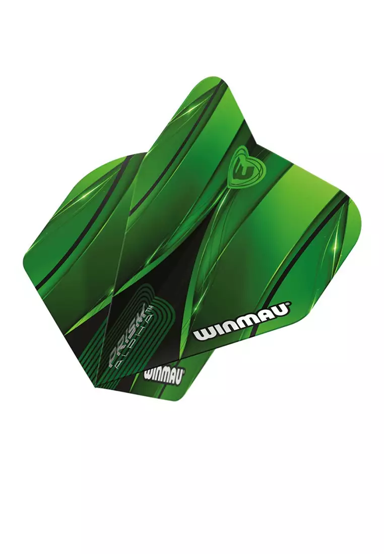 WINMAU - Prism Alpha Zwart En Roze Dartvluchten - 1 Set Per Pakket (3