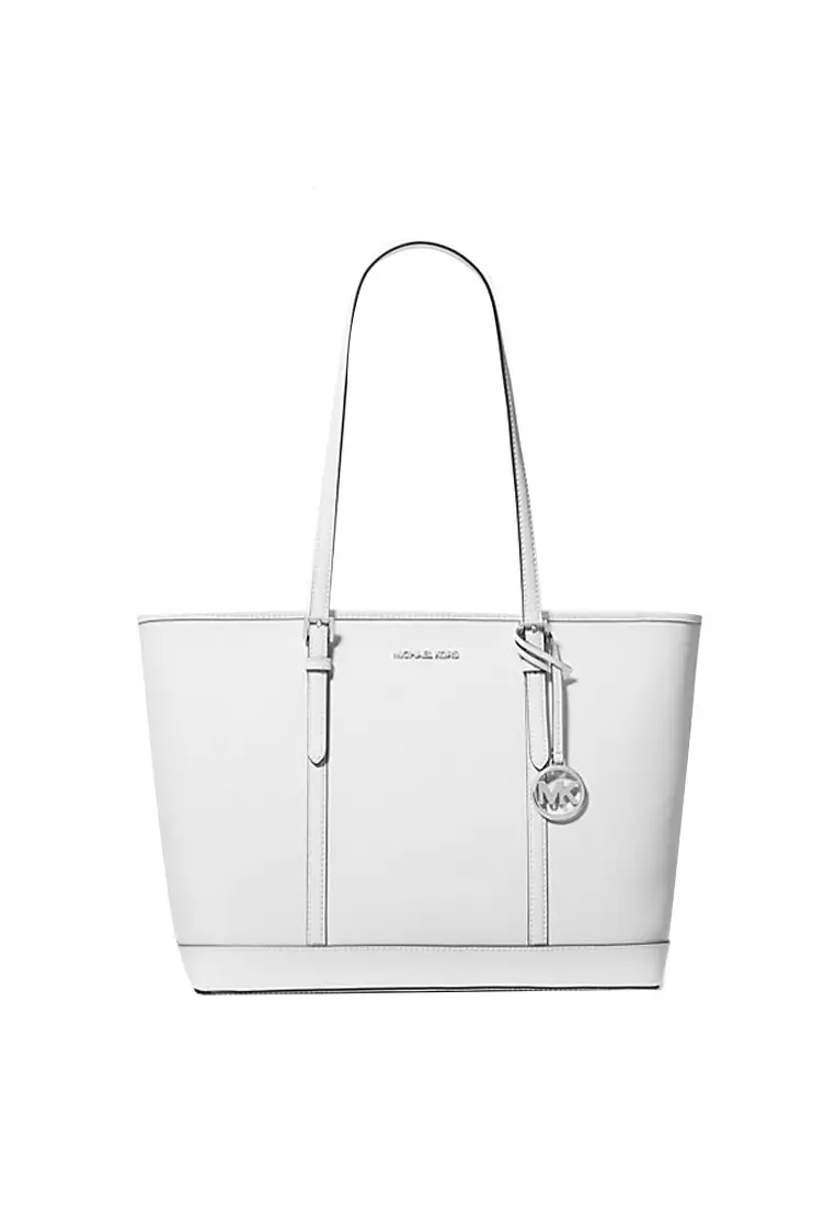 Buy Michael Kors Jet Set Travel Large Saffiano Leather Tote Bag In - Main Image