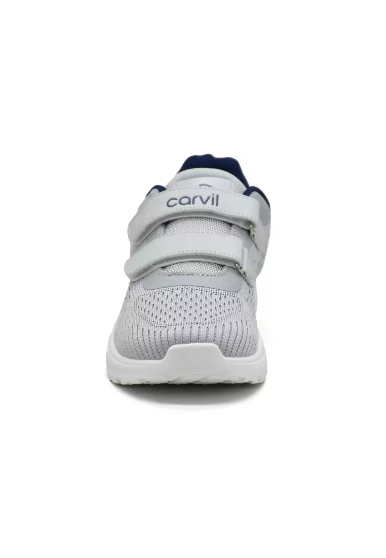 Carvil Sepatu Anak Mizura-01 LT Light Grey/White