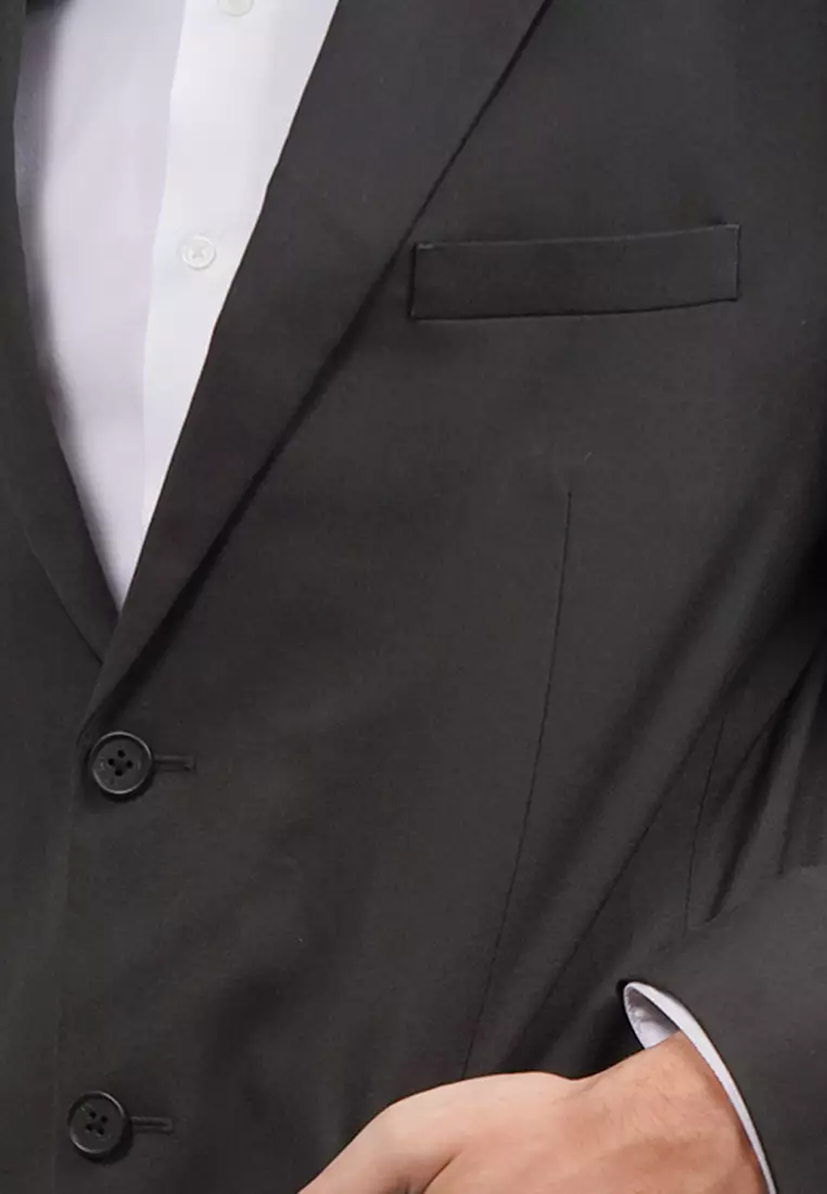 Regular Fit Long Sleeve Blazer