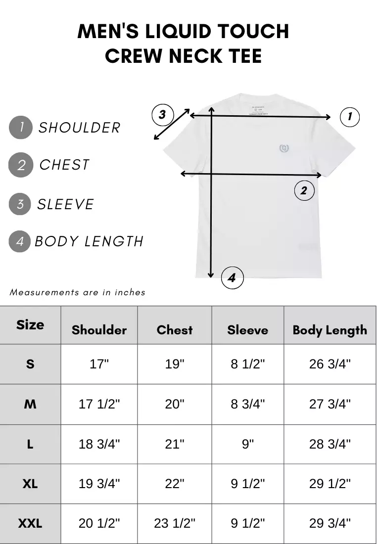 Buy Giordano Men's Liquid Touch Crew Neck Tee 2024 Online | ZALORA ...