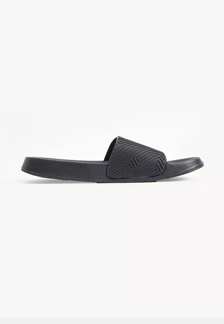 Discount on Penshoppe  shoes - SKU: Men's All Rubber Patterned Slides