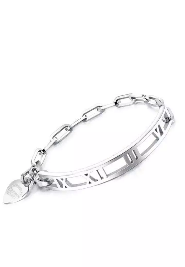 Jual San Marco Aksesoris Wanita Roman Numerical Women s Stainless