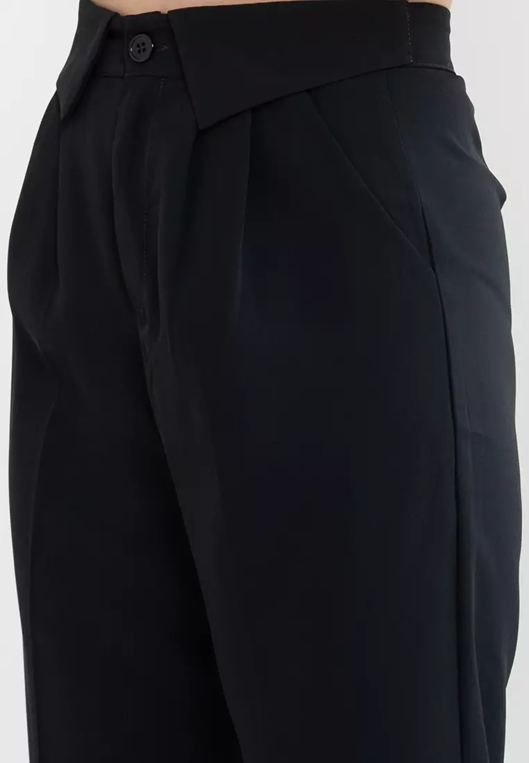 Hestia Fold Over Waistband Pants